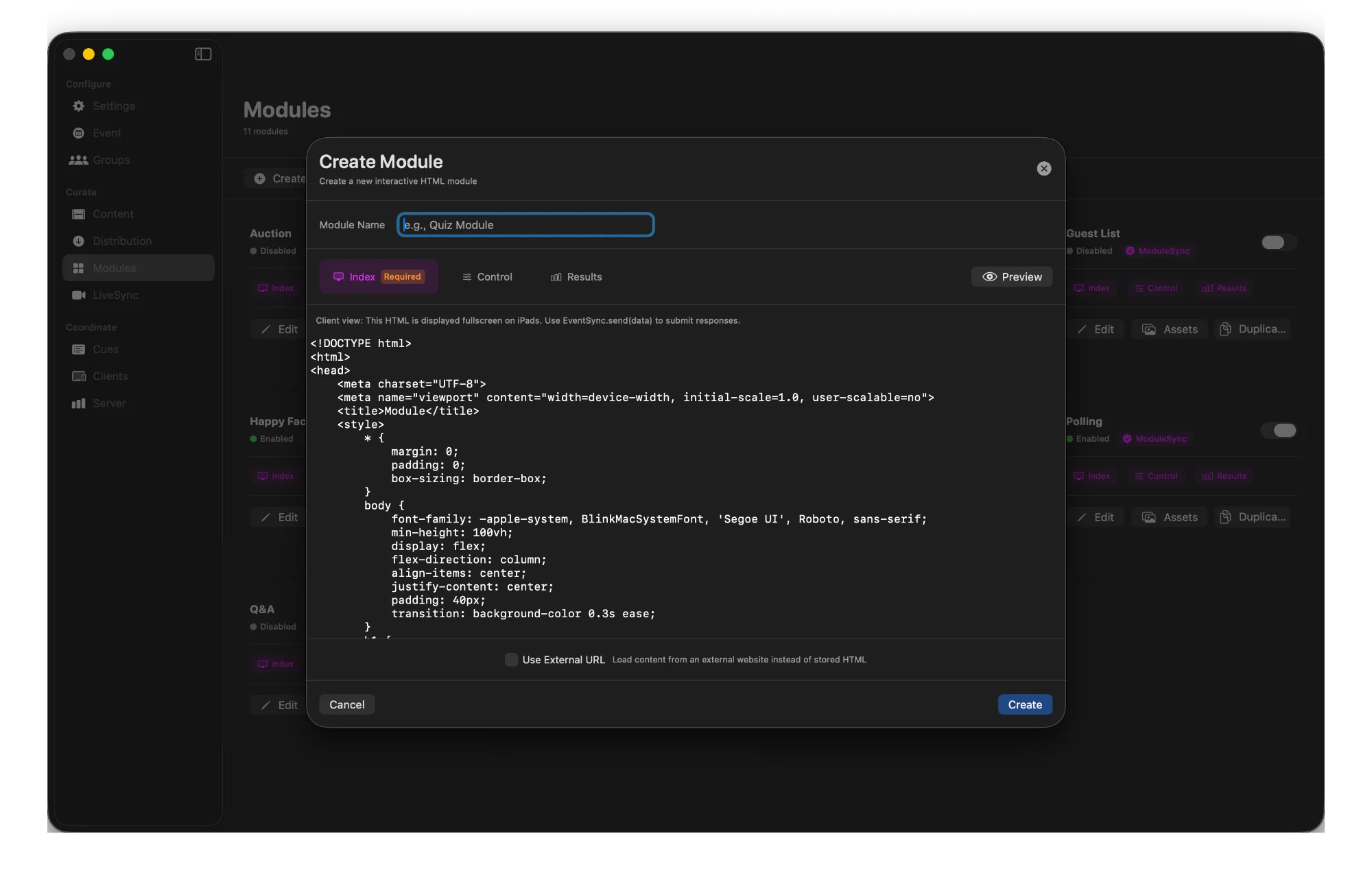 Create Custom Module