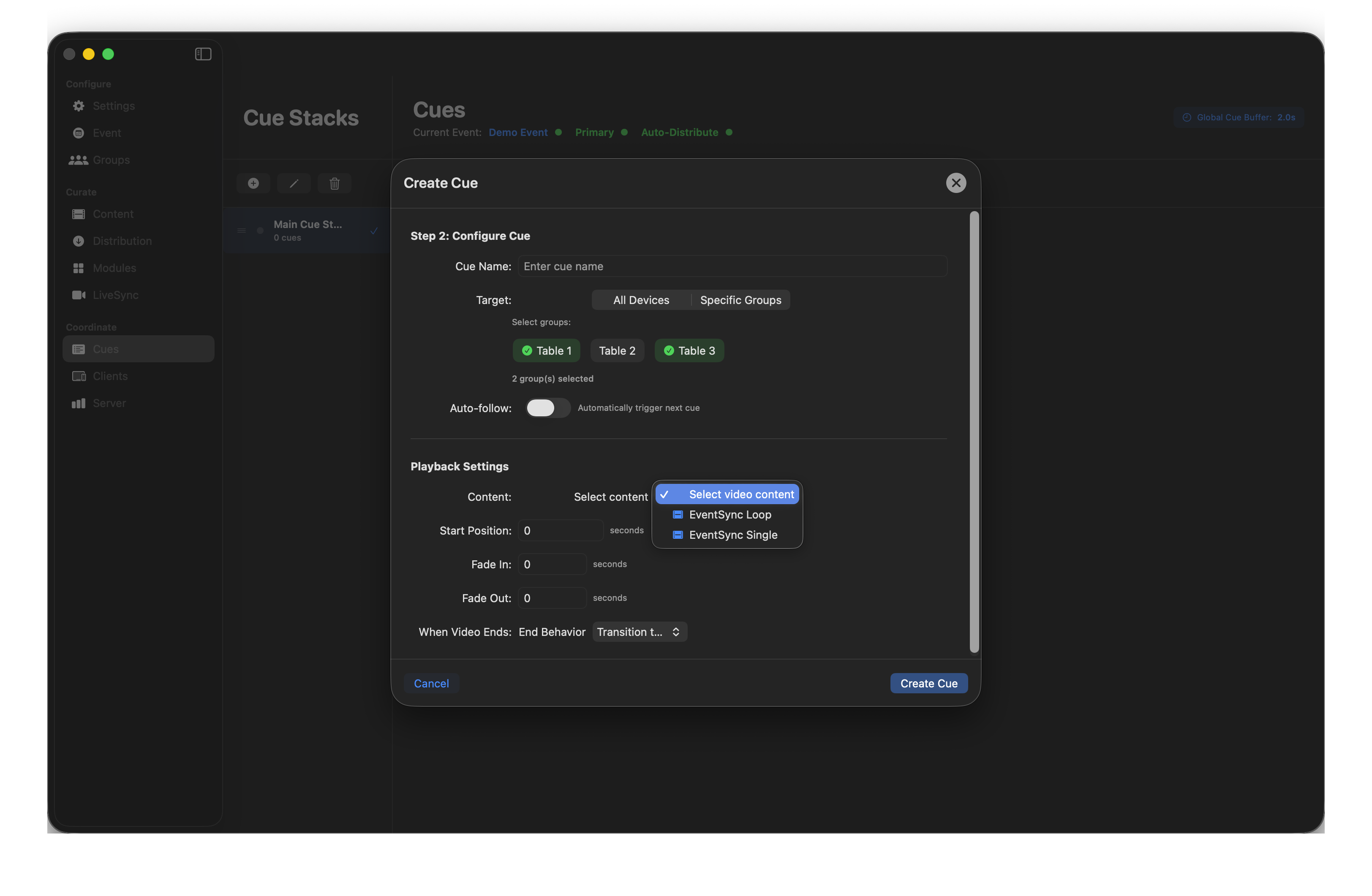 Content picker